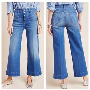 MOTHER The Swooner Roller Yoke Front Ankle size 30 jeans